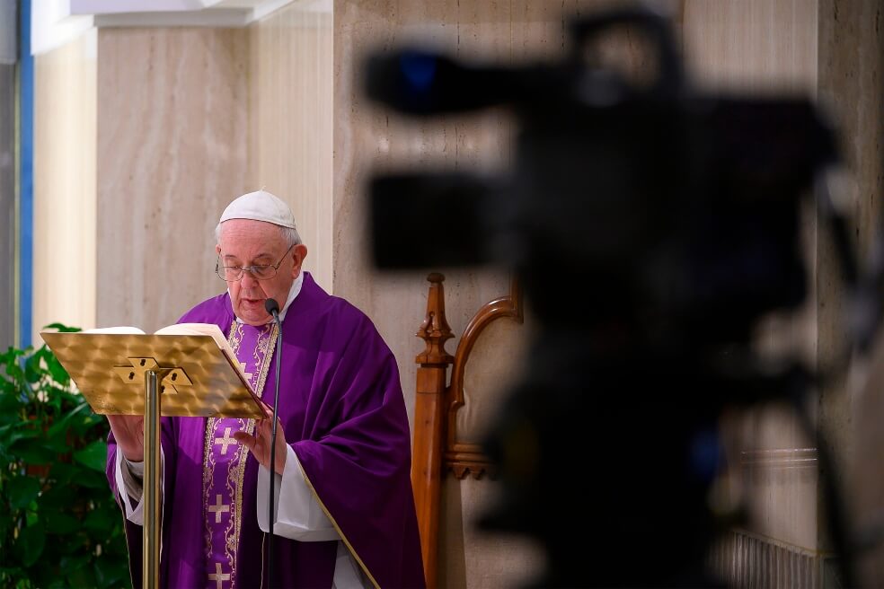Papa Francisco, en medio de la pandemia: «Tengo la esperanza de un tiempo mejor»