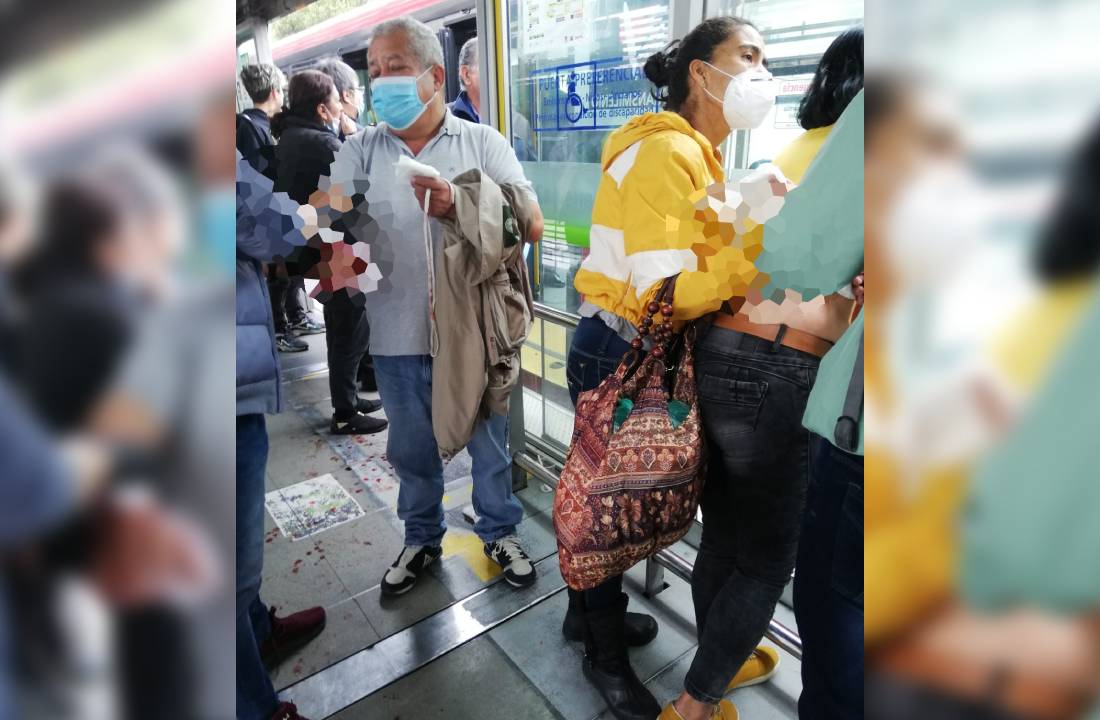 Vendedor informal apuñaló a tres pasajeros en Transmilenio en el norte de Bogotá