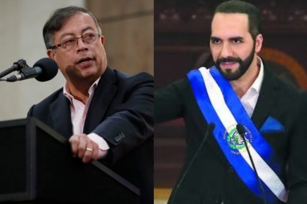 Nayib Bukele y Gustavo Petro, el problema detrás de la pelea entre los presidentes