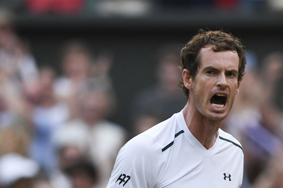 Andy Murray, a octavos de final en Wimbledon