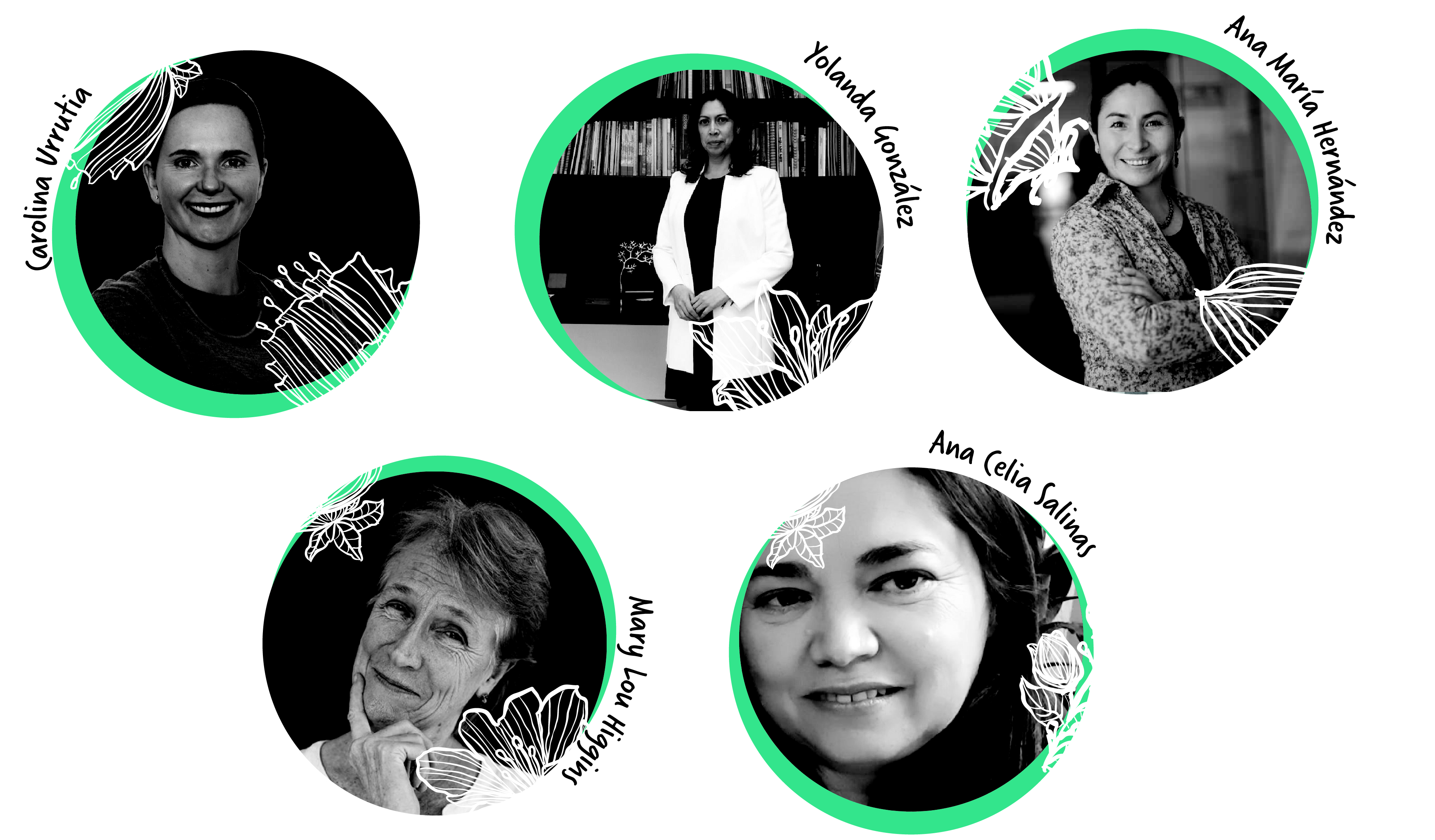 Estas son algunas de las mujeres que están a la cabeza de cargos ambientales.