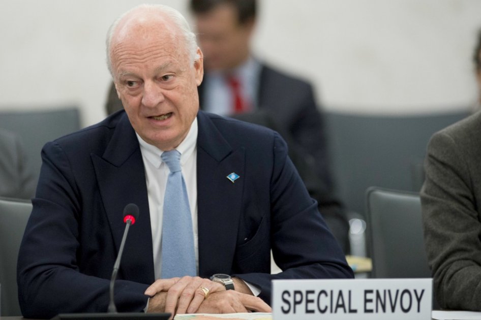 Staffan de Mistura, mediador de la ONU en Siria. /AFP