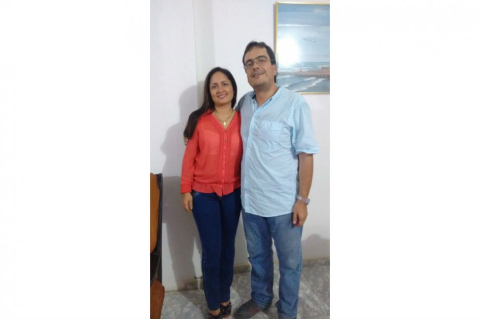 Los esposos David Fernando Ramírez y María Marcela Pastrana. /Archivo particular