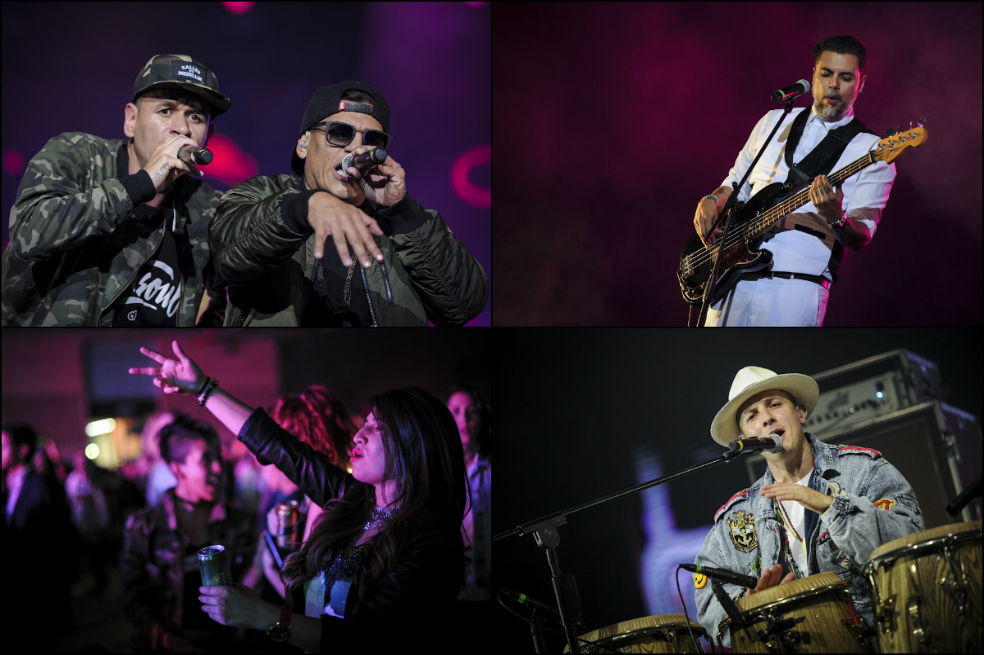 Imágenes: el pop, la cumbia y el hip hop se tomaron el primer día del Almax