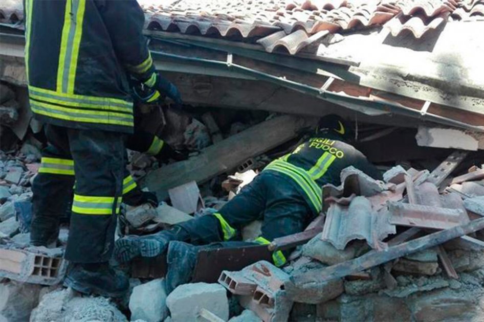 Una niña rescatada tras más de 16 horas del terremoto en Italia