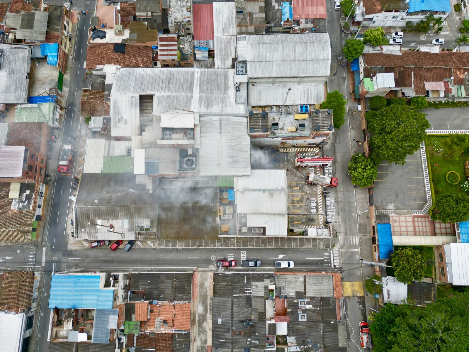 La hipótesis del incendio en planta de Mac Pollo en Floridablanca, Santander