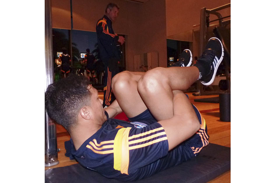 Primer día de la Selección Colombia en Buenos Aires