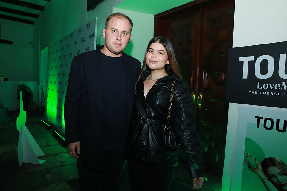 George Smith y Michelle Carbo