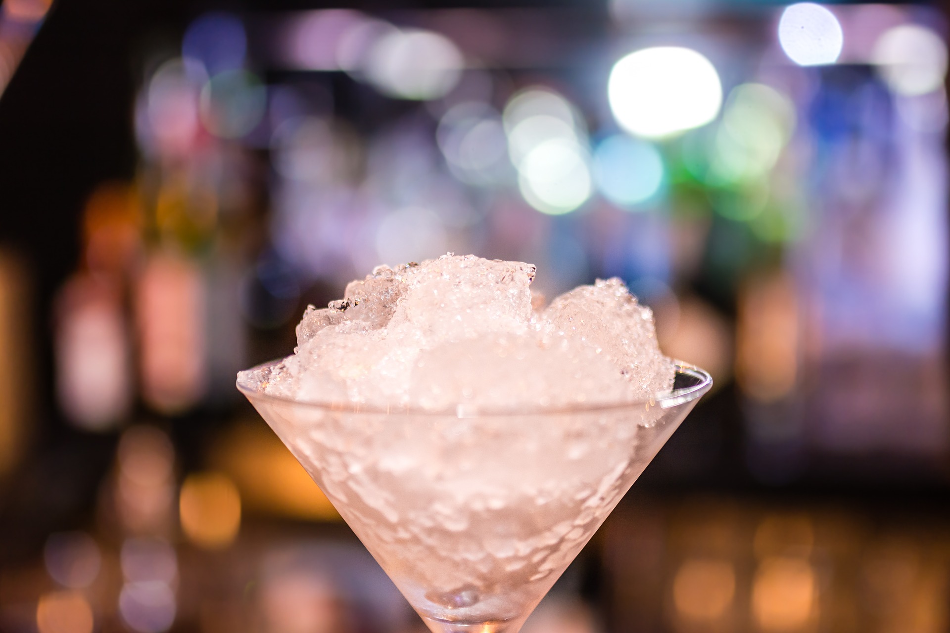 Cóctel de vodka con mandarina