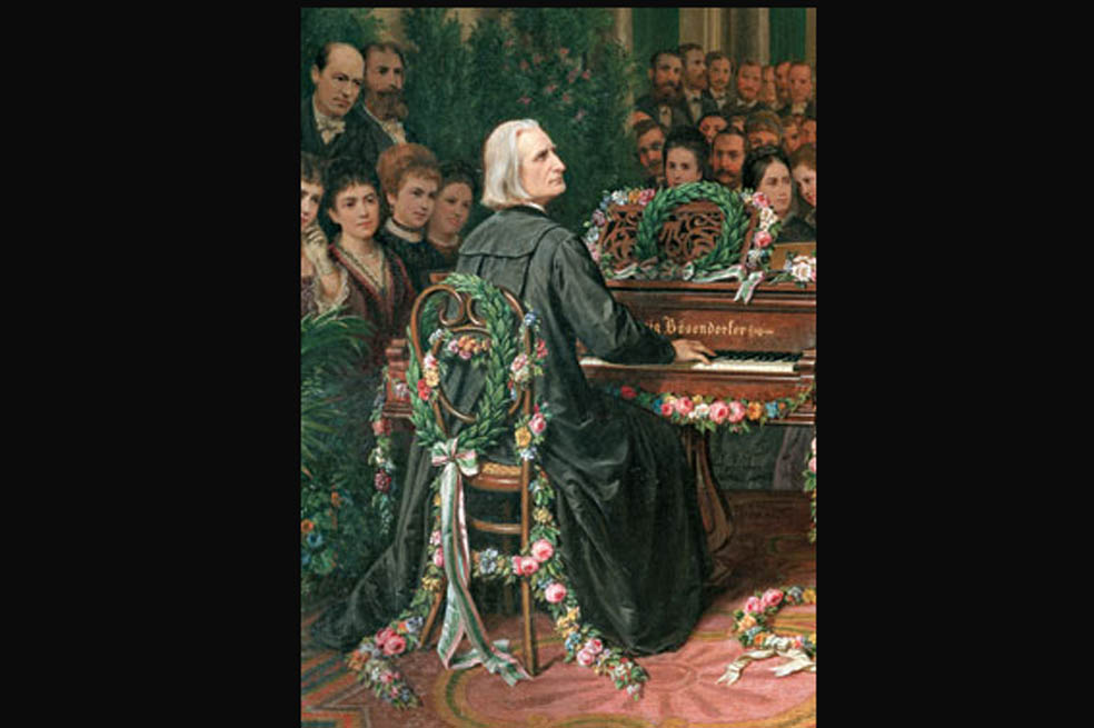 El piano, fiel trasunto viajero de su música