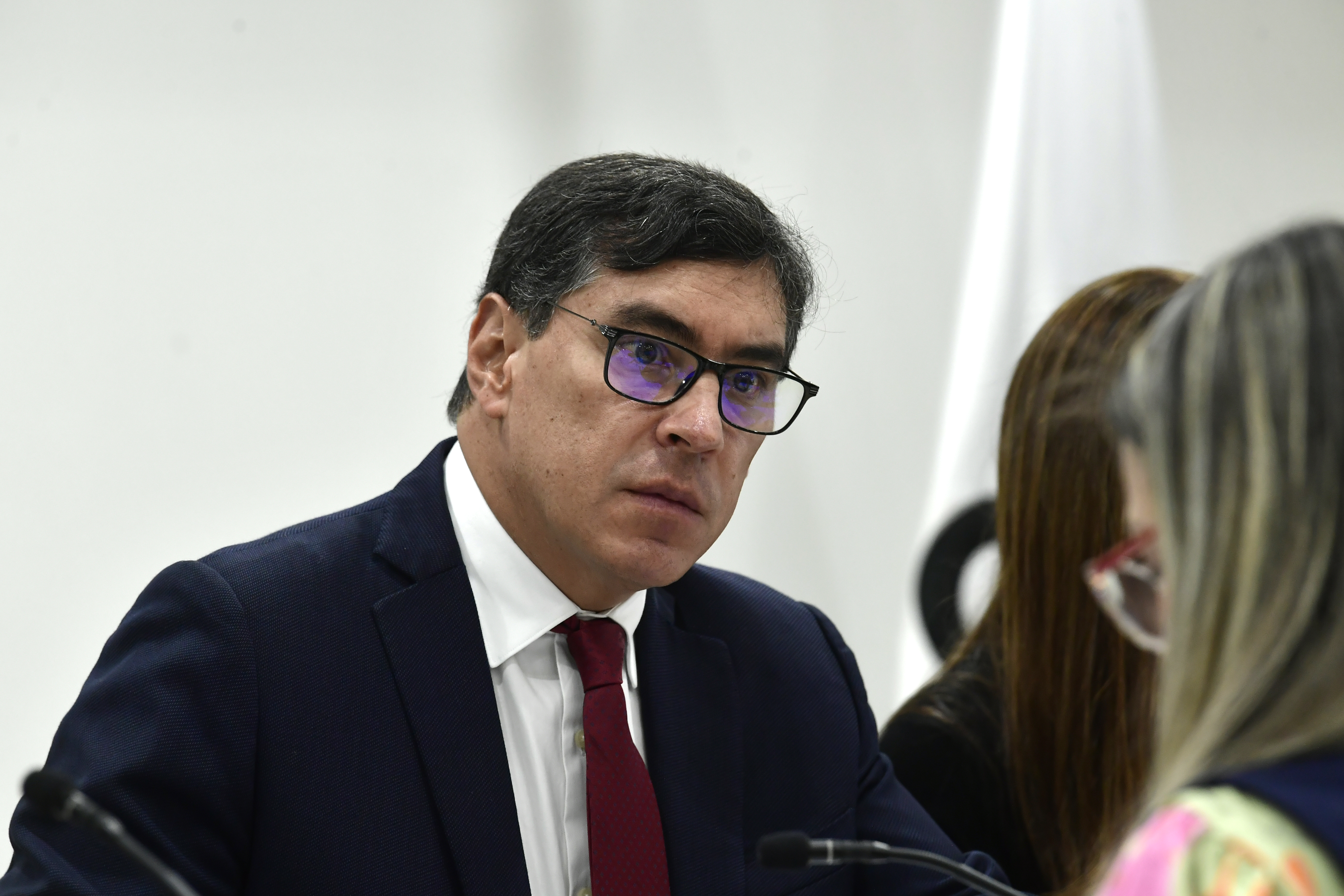 Magistrado del Consejo Nacional Electoral, en la audiencia pública de revocatoria de inscripciones de candidatos a las elecciones regionales 2023.