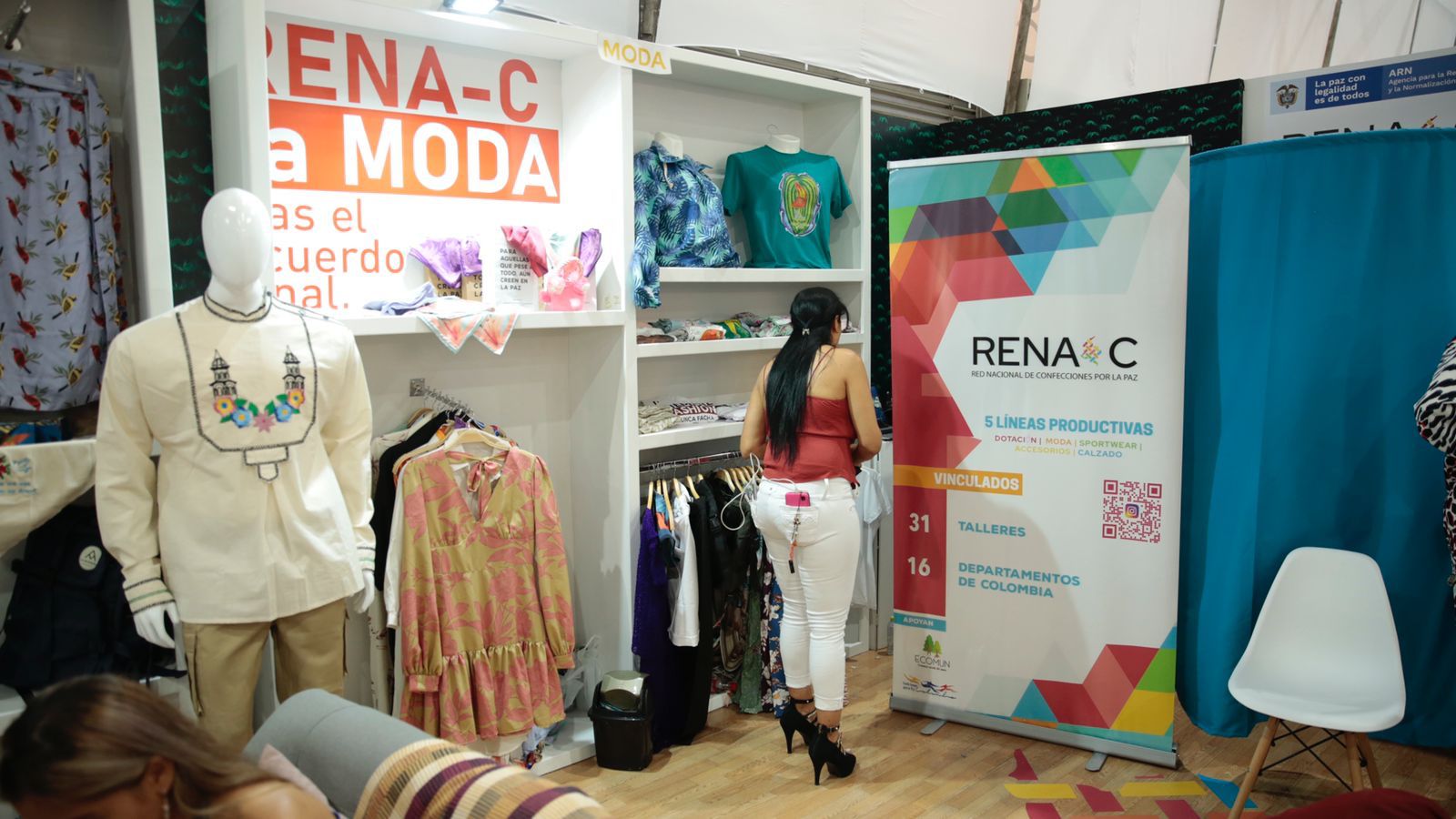 RENA-C agrupa 31 talleres de confección ubicados en 16 departamentos del país.