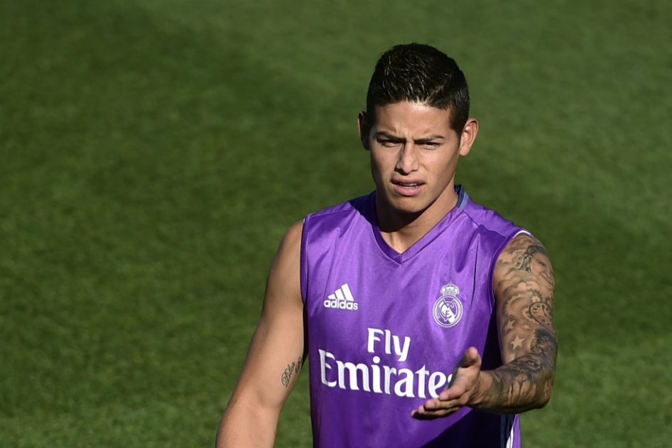 Zidane: “No estoy molesto con James”