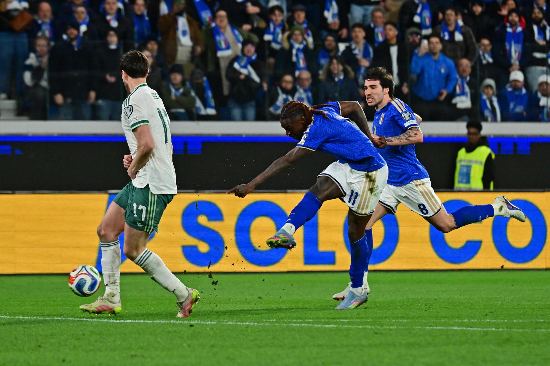 Italia sigue con vida: derrotó a Irlanda del Norte y quedó a un partido del Mundial 2026
