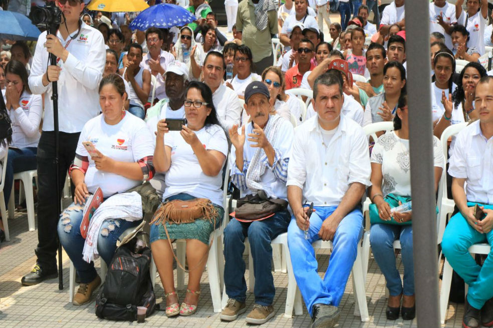 La marcha de las víctimas en Cimitarra