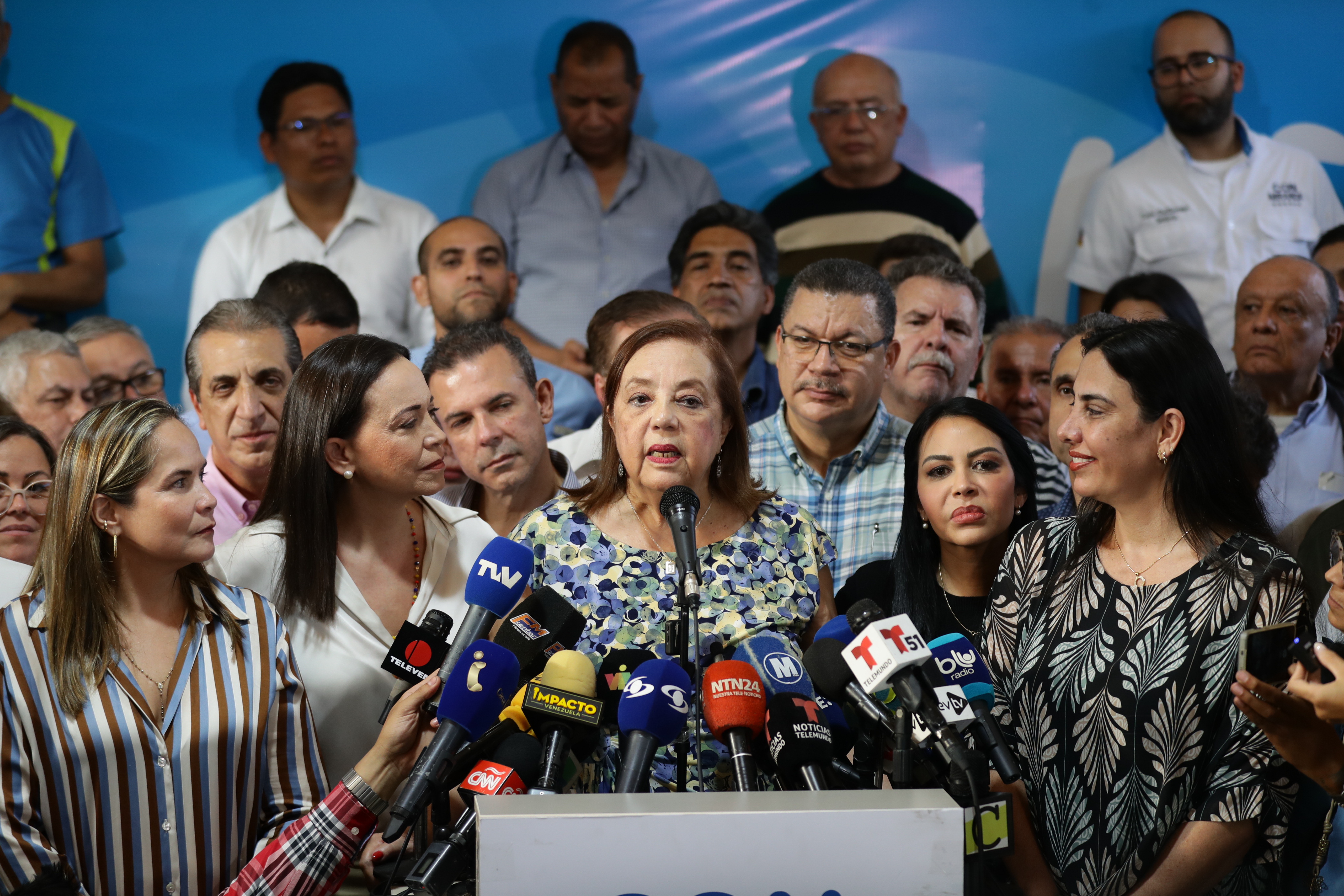 María Corina Machado: “No cedemos, nadie se rinde hasta conseguir la libertad”