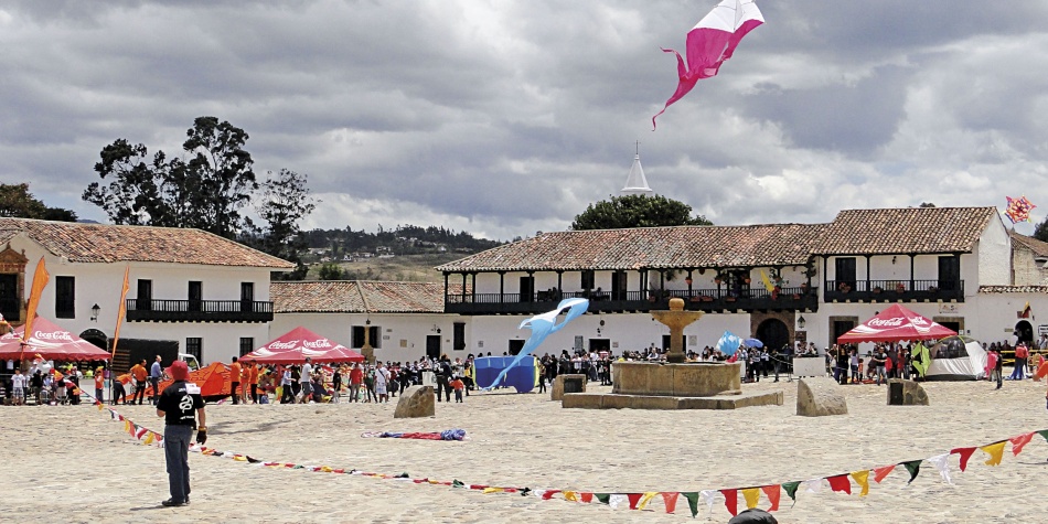 Festival del viento y las cometas en Villa de Leyva