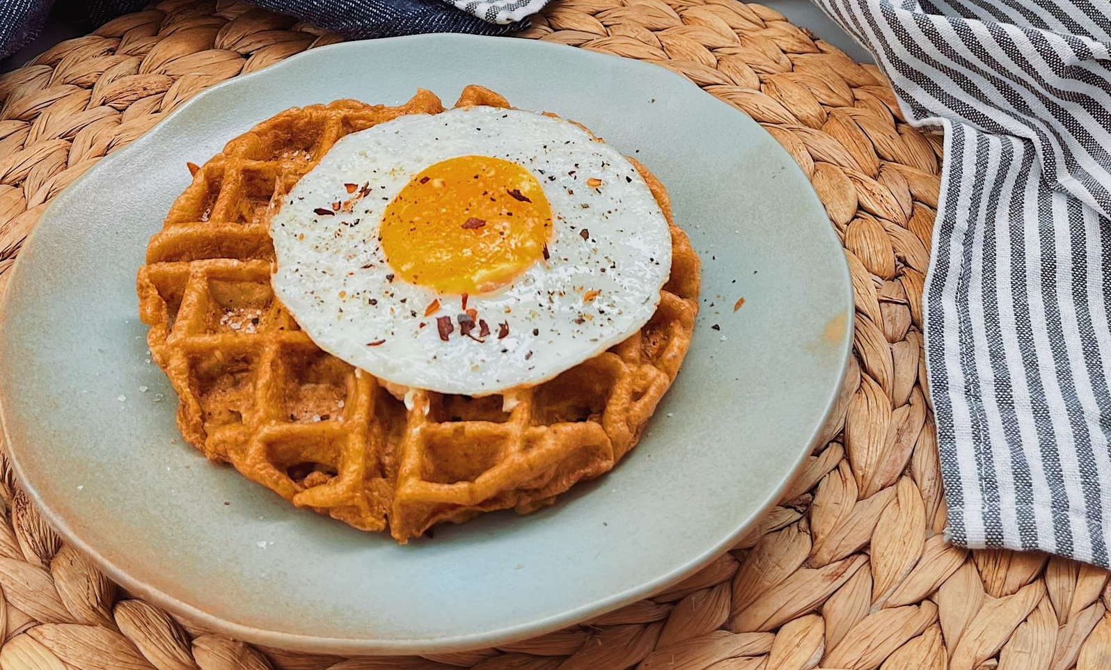 Paso a paso para preparar “waffles” de papa