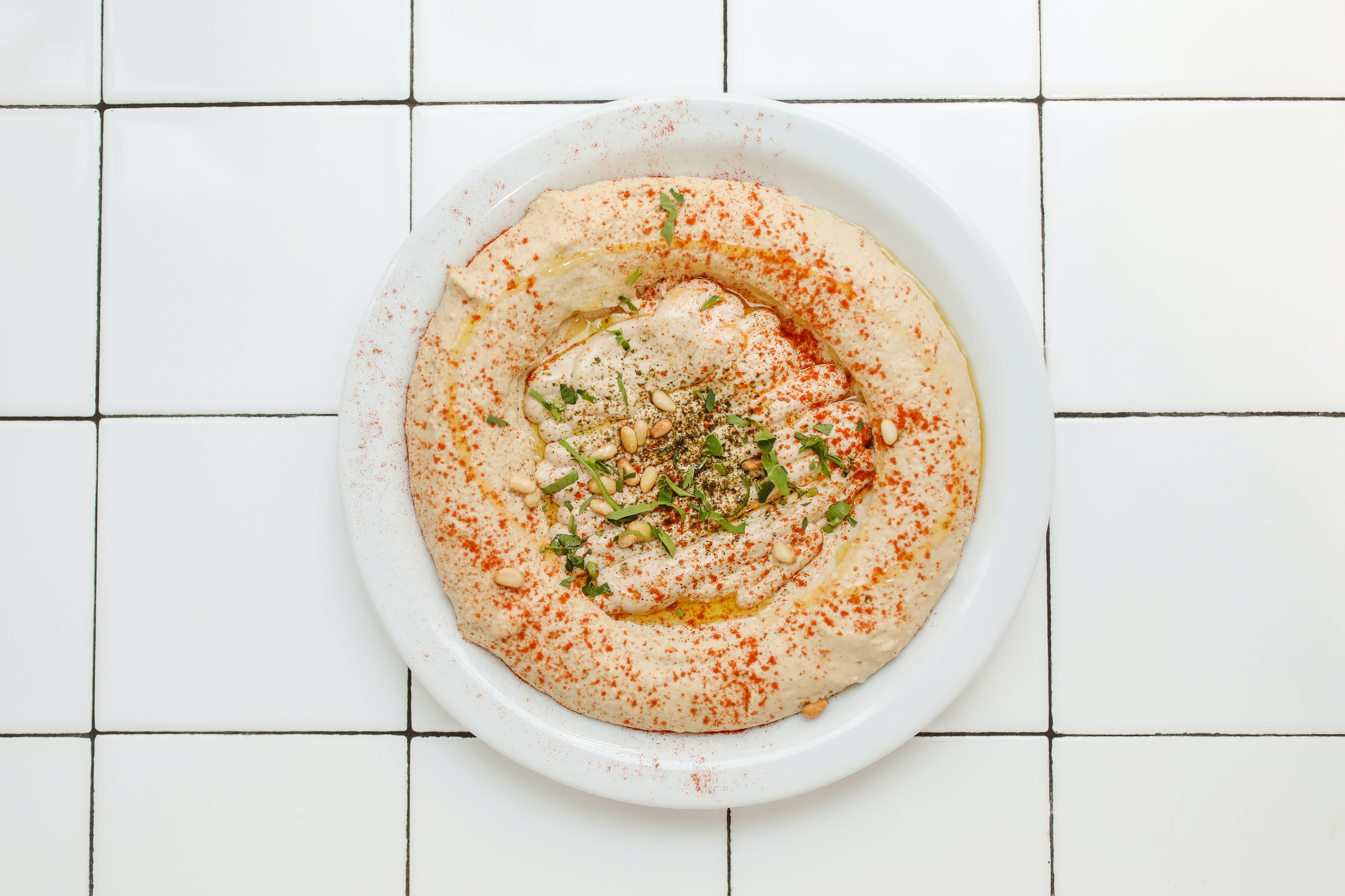 Ocho ingredientes para preparar hummus de lenteja