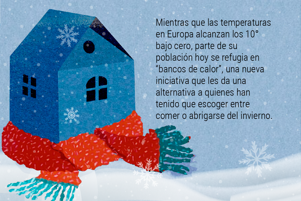 Europa y los "bancos de calor".