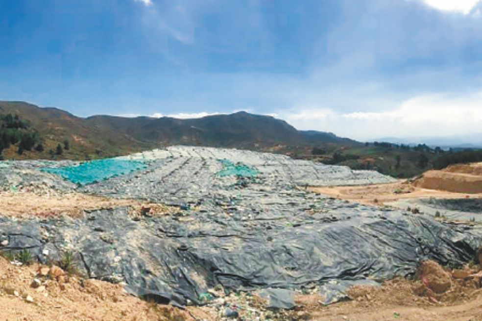 En Bojacá, al suroccidente de Bogotá, están los rellenos del viejo y nuevo Mondoñedo.  / Gobernación de Cundinamarca