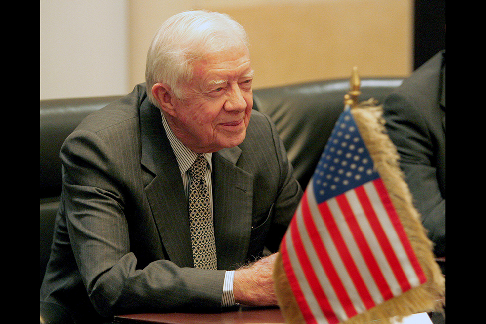 Jimmy Carter cumple cien años: el discurso con el que pasó a la historia