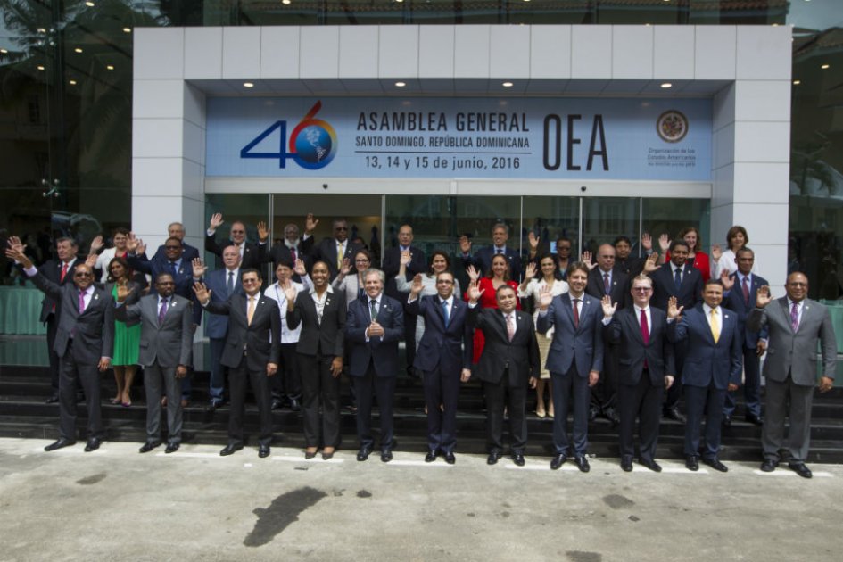 La Asamblea General de la Organización de Estados Americanos (OEA) se reúne desde el lunes hasta este miércoles para discutir el desarrollo sostenible en la región.