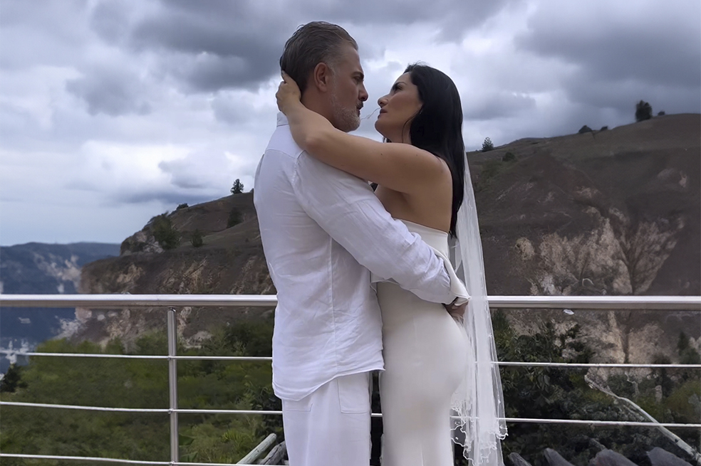 Así fue la boda de Marcelo Dos Santos y la presentadora, Beatriz Helena Álvarez