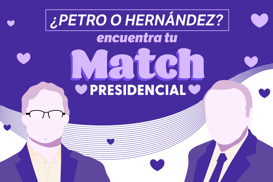 ¿Gustavo Petro o Rodolfo Hernández? Haga Match Presidencial para la segunda vuelta