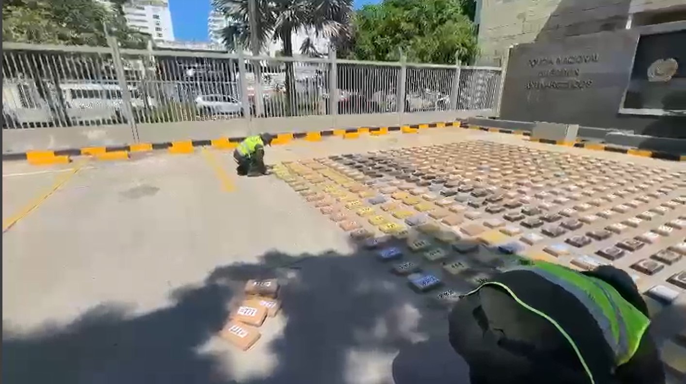 Incautan en Cartagena 500 kilos de cocaína en cargamento con destino a Europa