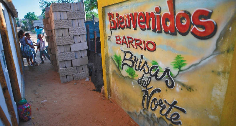Brisas del Norte (Riohacha), el barrio binacional que vence a la xenofobia  | EL ESPECTADOR
