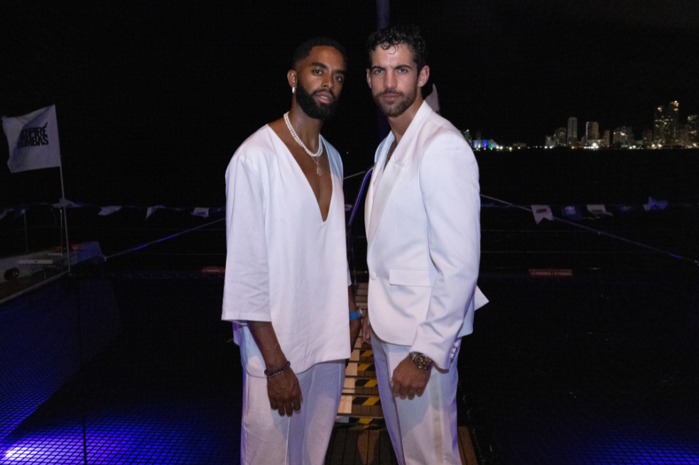 Mario Camacho y Cristian Gamero