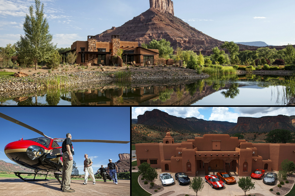 Los lujos y excentricidades del hotel del fundador de Discovery Channel