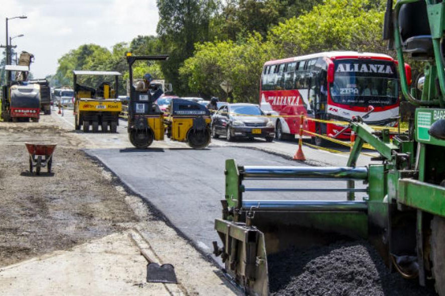 Nuevas obras en la Autopista Norte