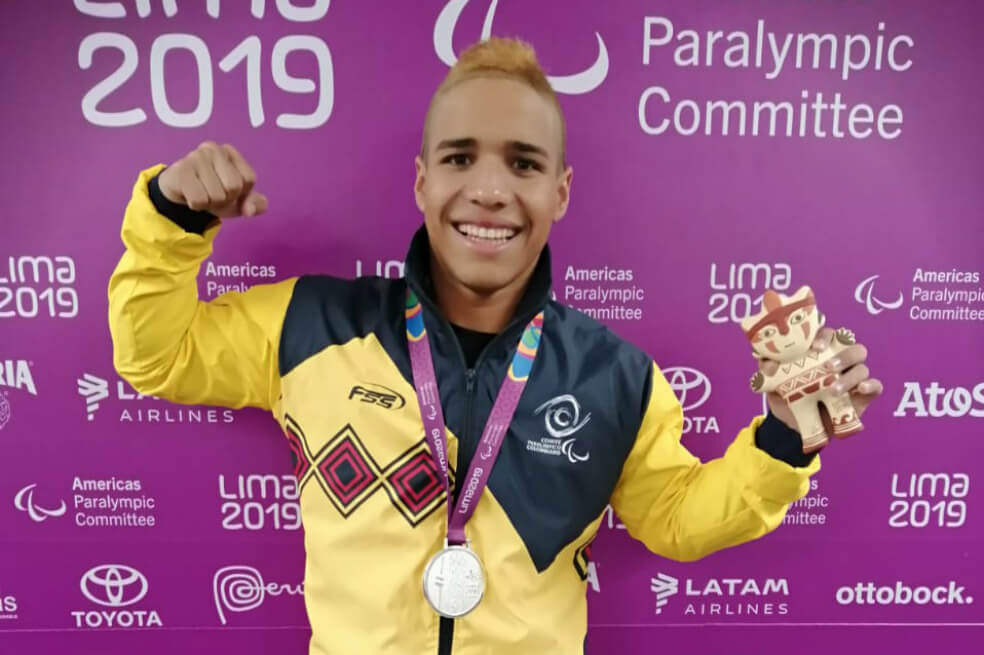 Carlos Daniel Serrano, figura de Colombia en los Parapanamericanos
