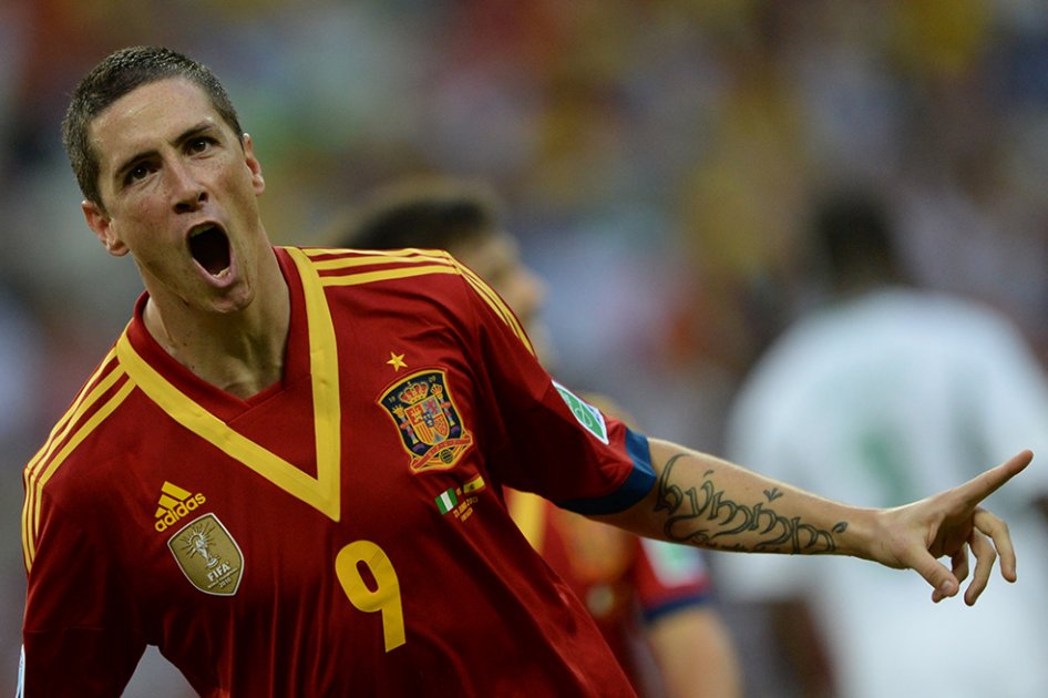 Fernando Torres a un gol de igualar a los goleadores históricos de la Copa Confederaciones