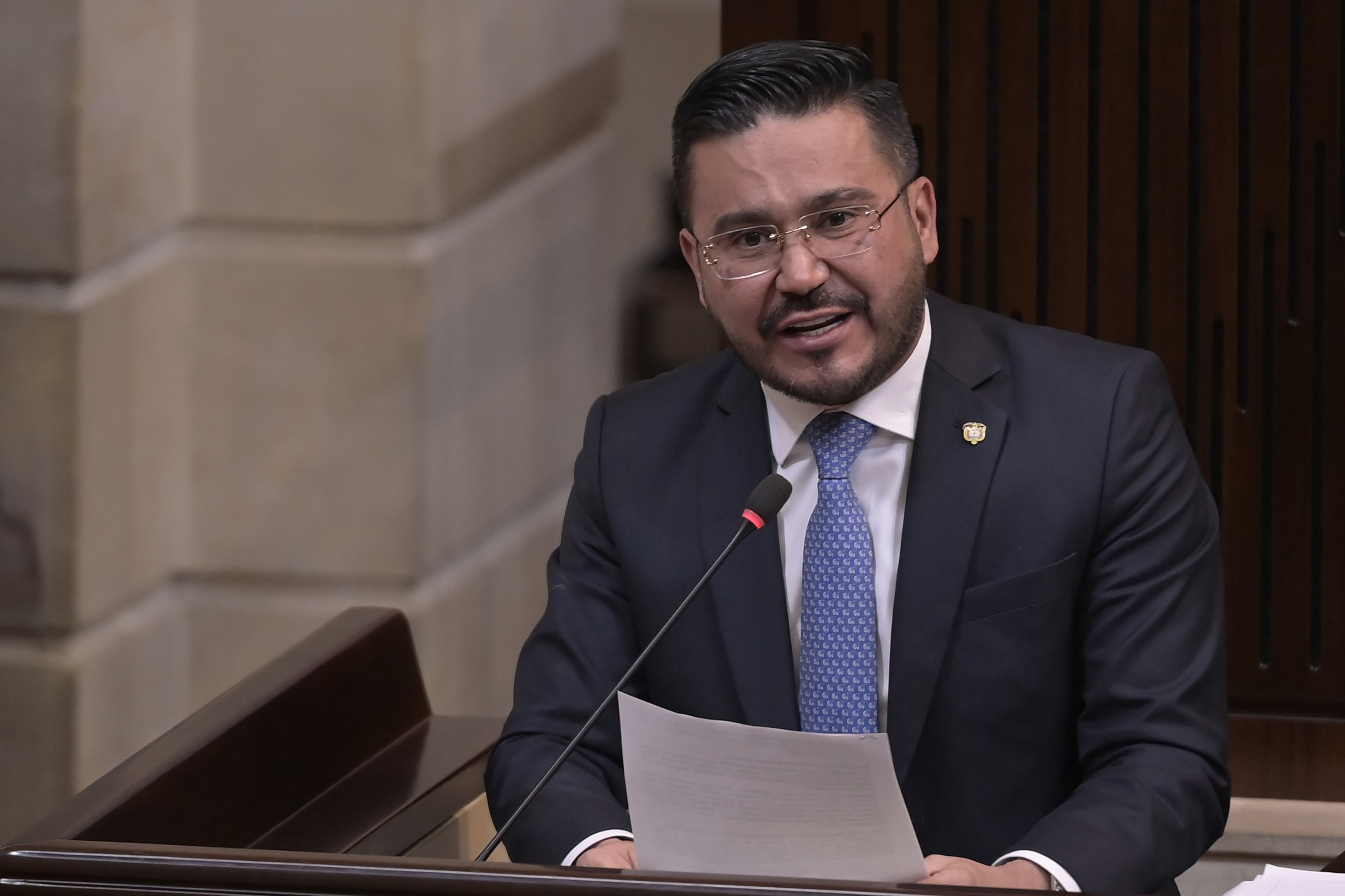 Candidato a Contralor General de la Nación, comparece este lunes ante la plenaria de la Cámara para presentar sus propuestas