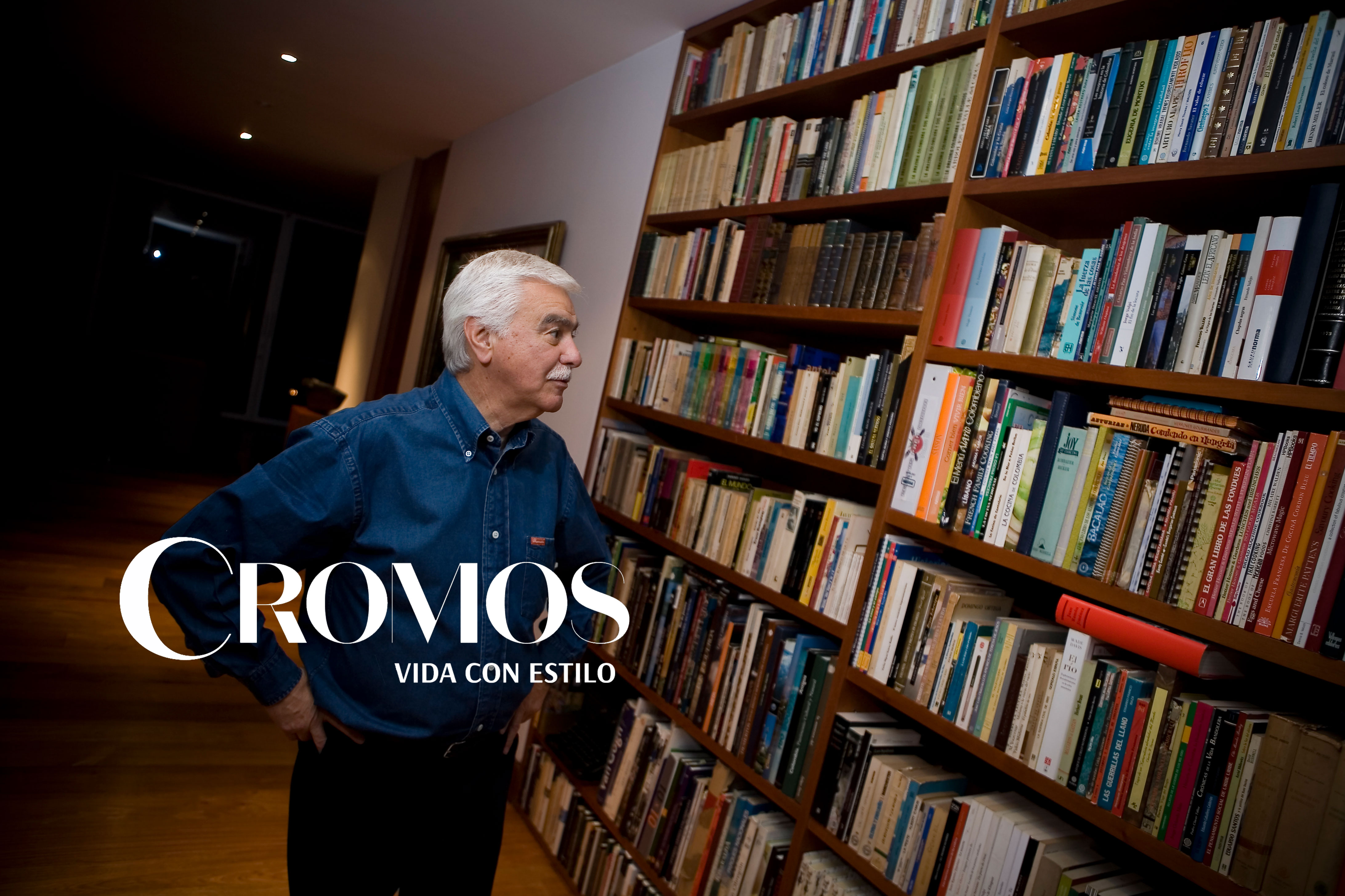 Del archivo de Cromos: tómbola con Germán Castro Caycedo