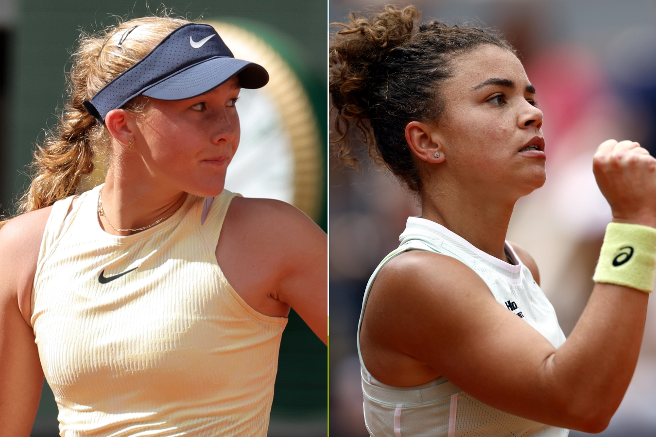 Andreeva y Paolini, la sorpresa en los cuartos de final de Roland Garros
