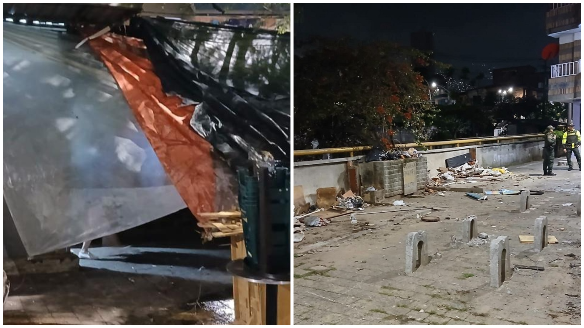 Desmontaron módulos usados para fiestas clandestinas en Medellín
