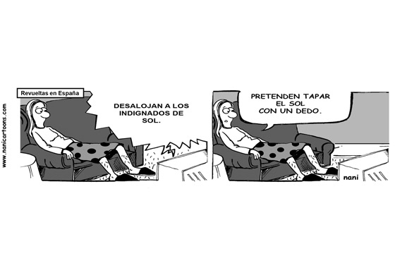 Indignados de sol