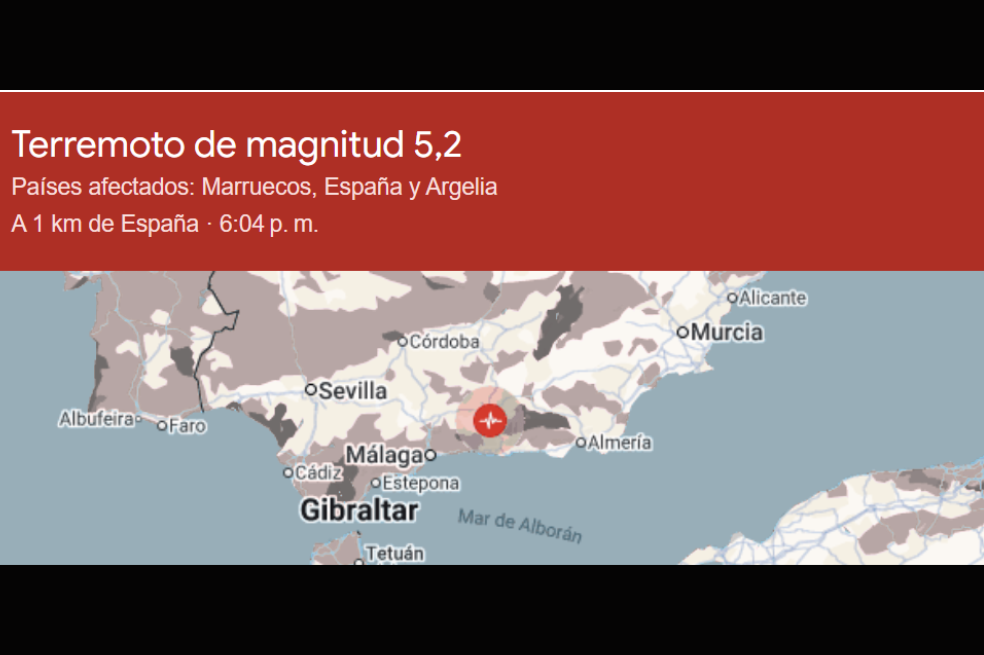 Terremoto de magnitud 5 sacude Granada, España, y causa daños materiales