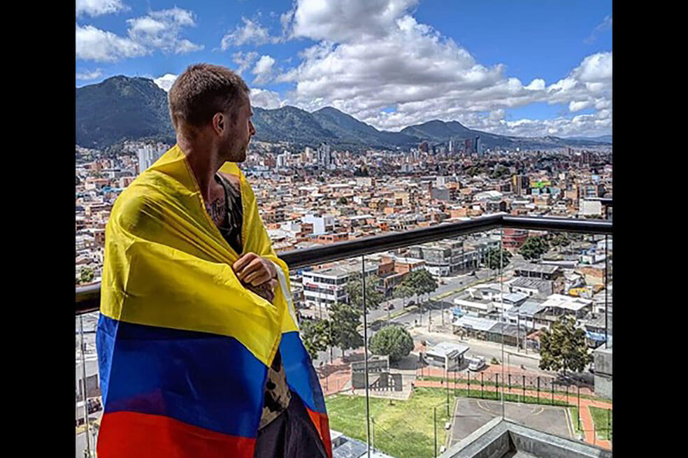 El youtuber norteamericano que recibió la nacionalidad colombiana