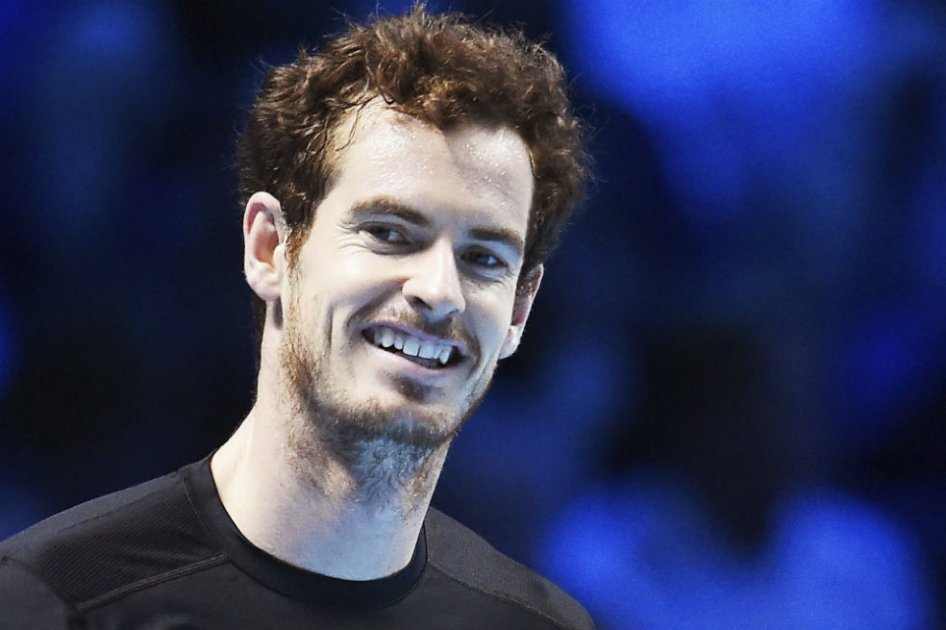 Andy Murray durante el torneo de Maestros que se lleva a cabo en Londres. Foto: AFP