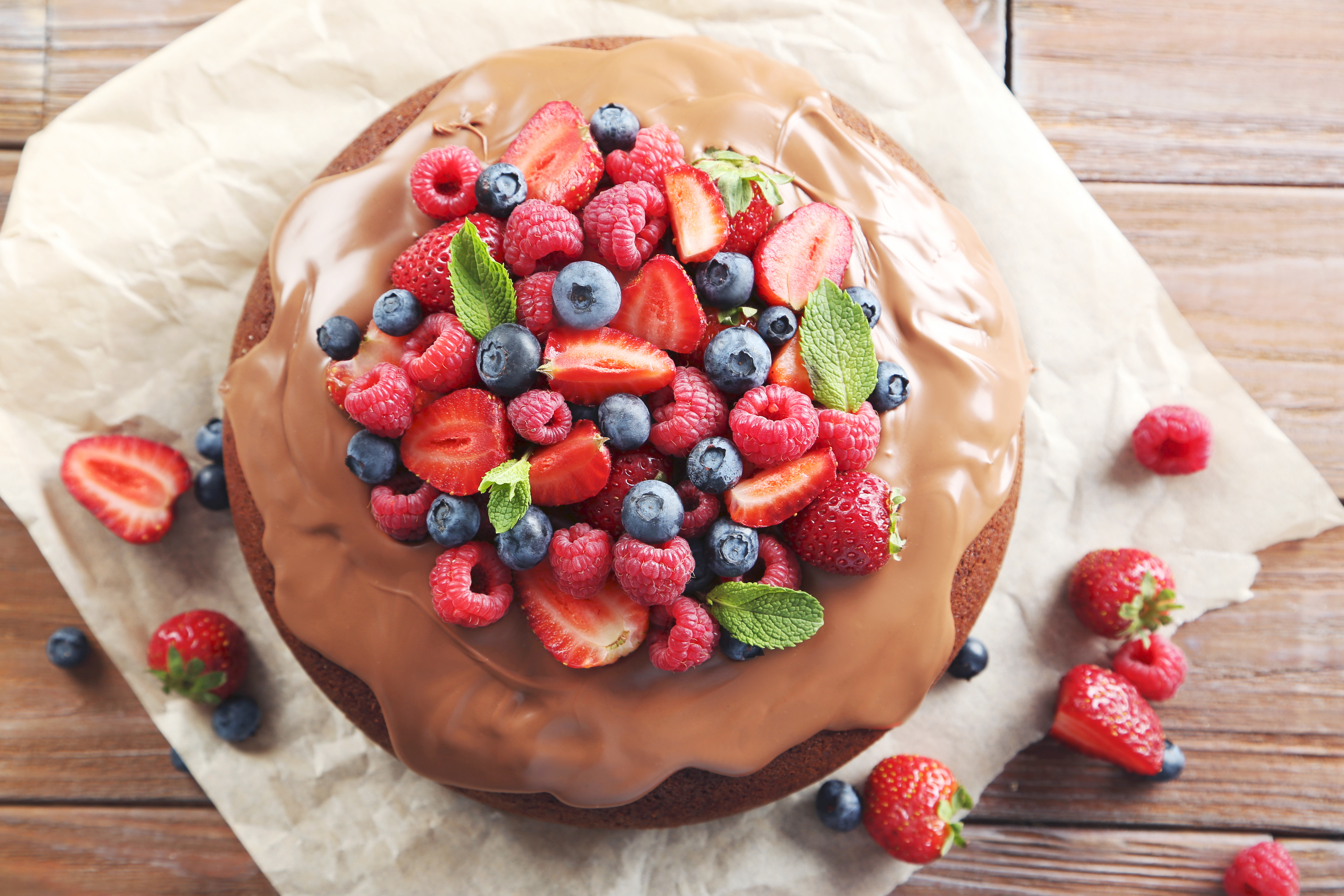 Torta de brownie