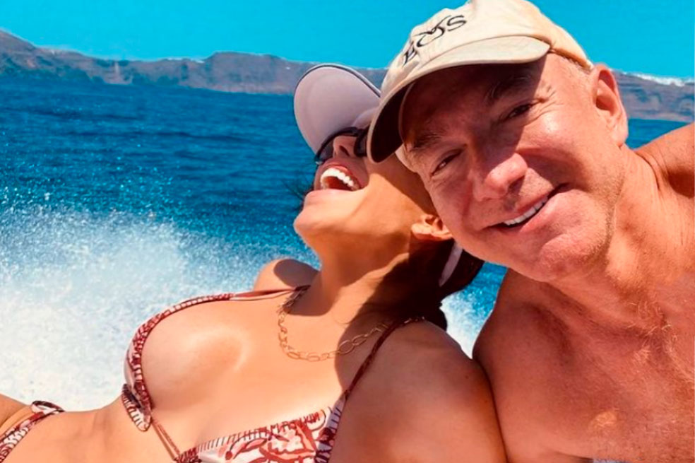 Lauren Sánchez, la novia rica de Jeff Bezos que lo acompaña en todos sus viajes