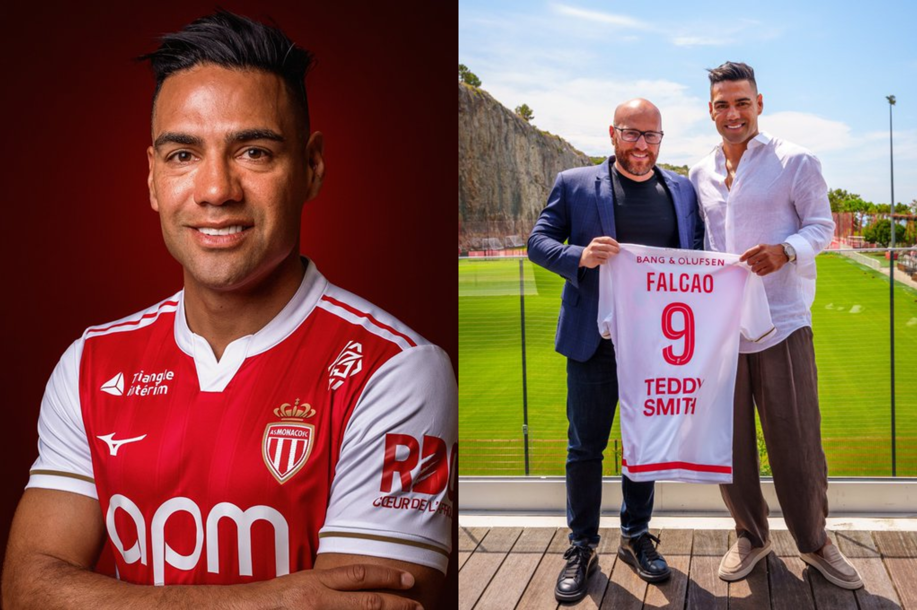 Falcao García vuelve a Mónaco y fue recibido como una verdadera leyenda: video