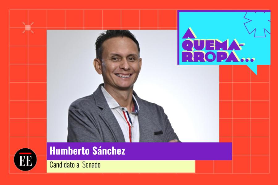 A Quemarropa con Humberto Sánchez, candidato al Senado por el Partido de la U