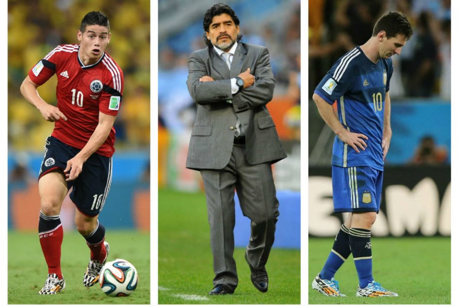 Messi no merecía el Balón de Oro, el mejor jugador fue James Rodríguez: Maradona