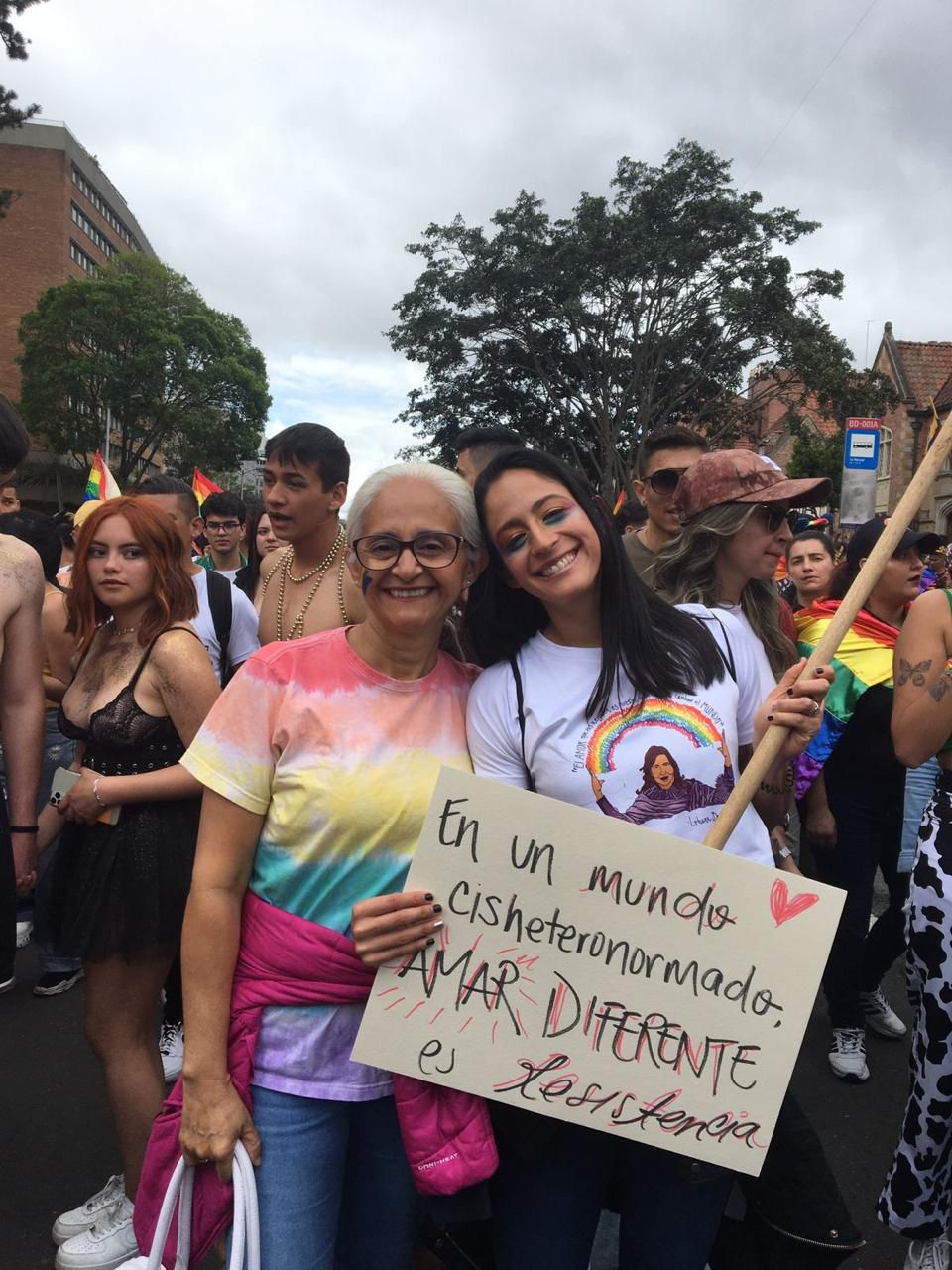 Mi madre no solo marchó conmigo, sanó a la adolescente que fui
